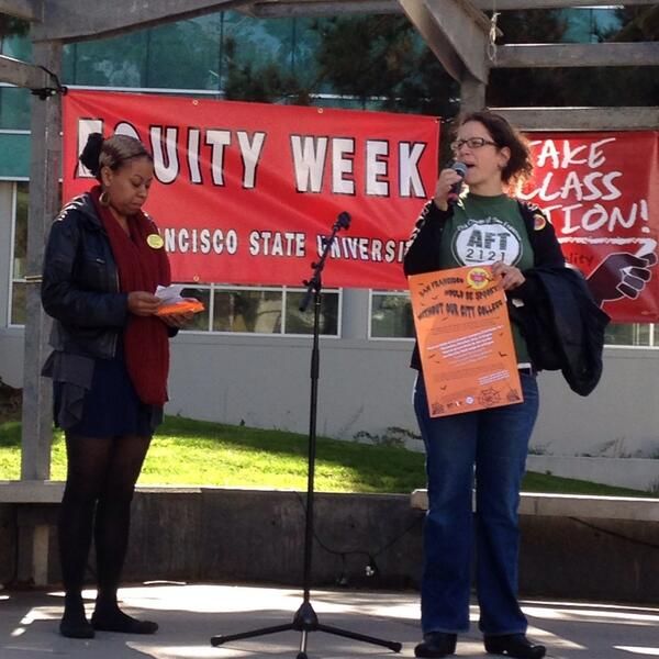 Thanks CCSF @AFT2121 for speaking out.